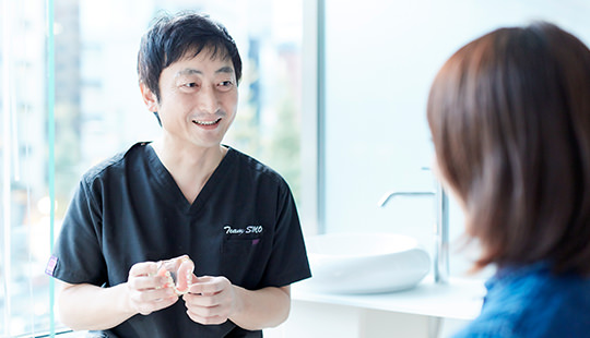 患者さまと一緒にチームで治療に取り組みます
